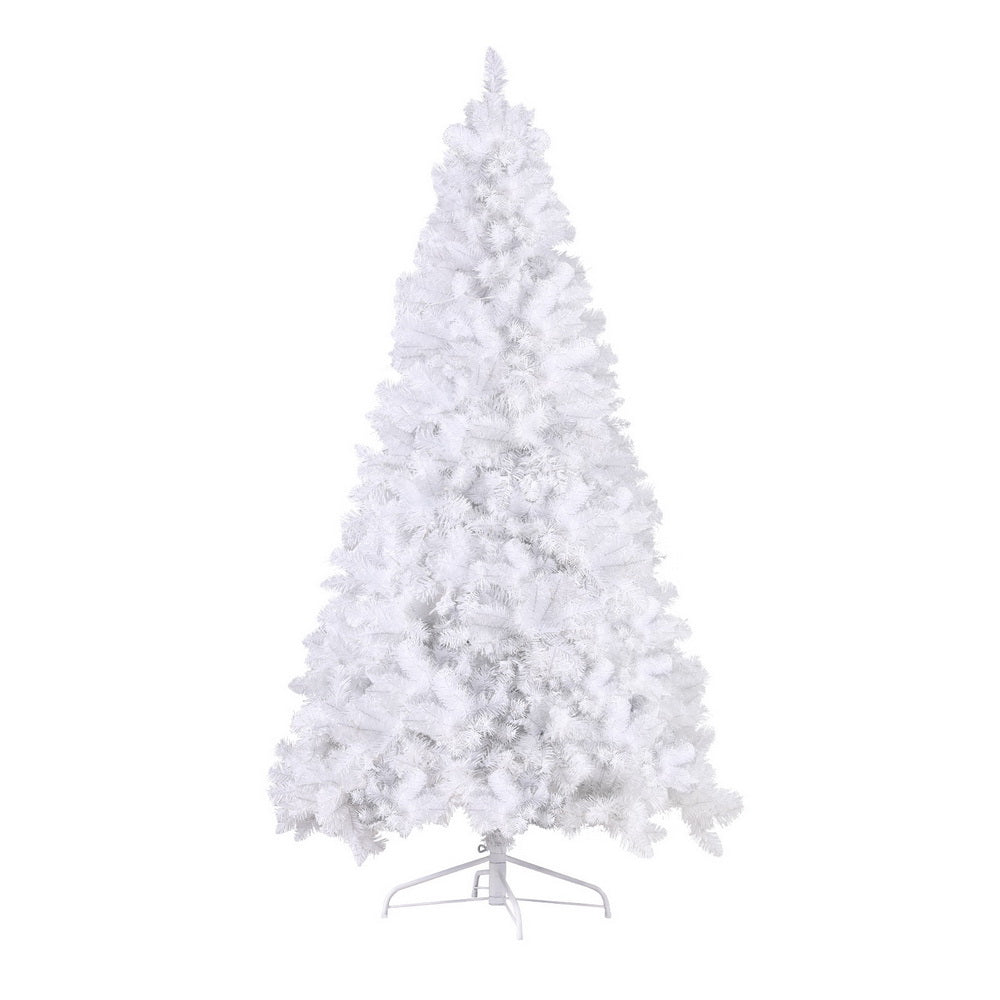 Jingle Jollys Christmas Tree 2.1m 500 LED Xmas Tree Decorations White 1260 Tips