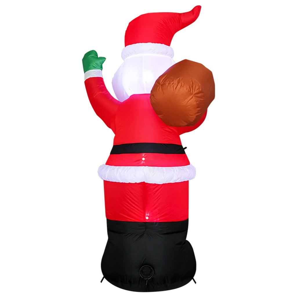 Festiss 1.8m Santa Waving Christmas Inflatable with LED FS-INF-02