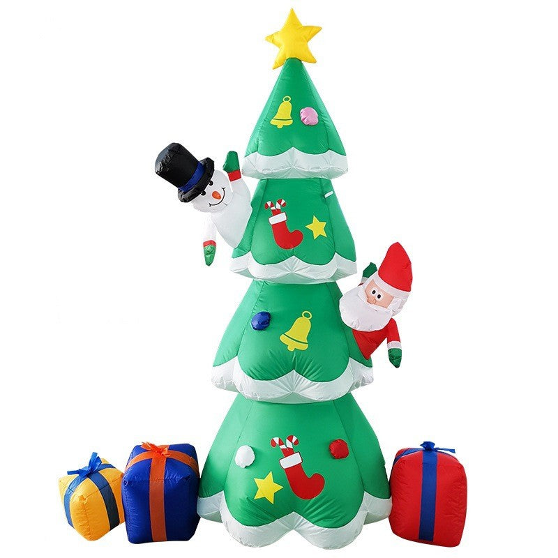 Festiss 2.1m Christmas Tree with Gifts Christmas Inflatable with LED FS-INF-04